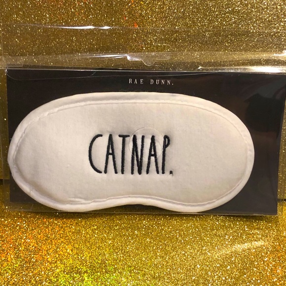 Rae Dunn Other - 🚩SOLD🚩 Rae Dunn Catnap eye / sleep mask